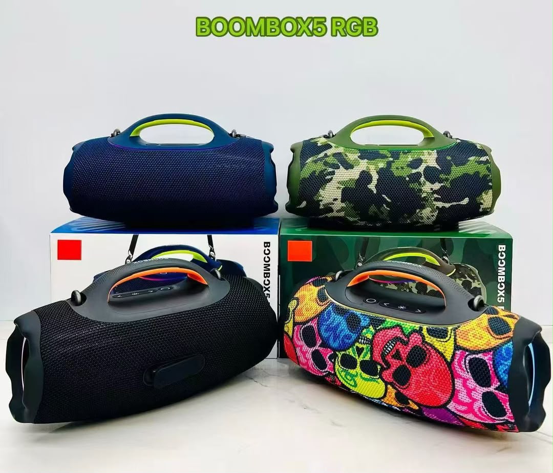 اسپیکر پرتابل BOOMBOX 5 RGB | اسپیکر بلوتوثی قابل‌حمل